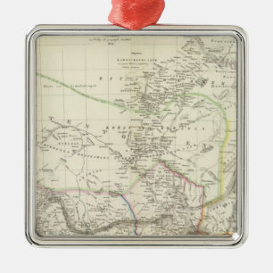 Zuid-Afrika - Zuid-Afrika Metalen Ornament