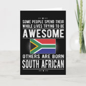 Zuid-Afrika Zuid-Afrikaanse Roots Zuid-Afrikaanse Kaart (Voorkant)