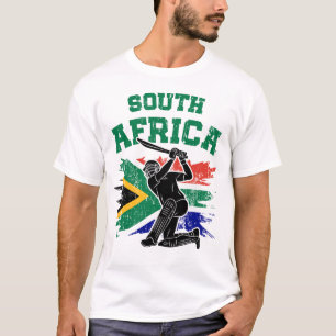Zuid-Afrikaans cricket, Zuid-Afrika Flag fan Gift T-shirt