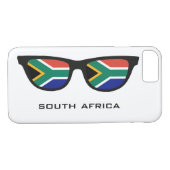 Zuid-Afrikaanse aangepaste tekst- en kleurentekst- Case-Mate iPhone Case (Achterkant (Horizontaal))