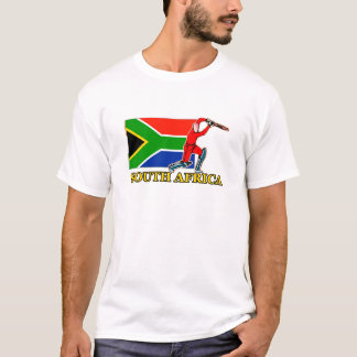 Zuid-Afrikaanse cricketspeler T-shirt
