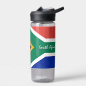 Zuid-Afrikaanse fles, patriottische Zuid-Afrikaans Waterfles (Links)