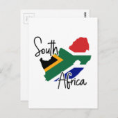 Zuid-Afrikaanse kaart (Voorkant / Achterkant)