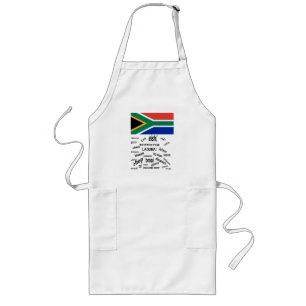 Zuid-Afrikaanse Slang Apron Lang Schort