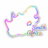 Zuid-Afrikaanse Sticker (Voorkant)