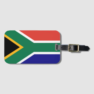 Zuid-Afrikaanse vlag Bagagelabel