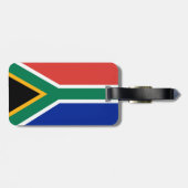 Zuid-Afrikaanse vlag Bagagelabel (Achterkant horizontaal)