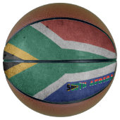 Zuid-Afrikaanse vlag Basketbal (Voorkant)