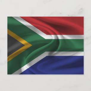 Zuid-Afrikaanse vlag Briefkaart