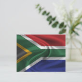 Zuid-Afrikaanse vlag Briefkaart (Staand voorkant)