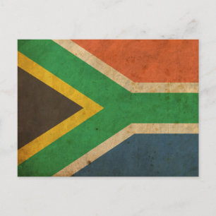 Zuid-Afrikaanse vlag Briefkaart