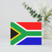 Zuid-Afrikaanse vlag Briefkaart (Staand voorkant)
