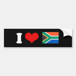 Zuid-Afrikaanse vlag Bumpersticker