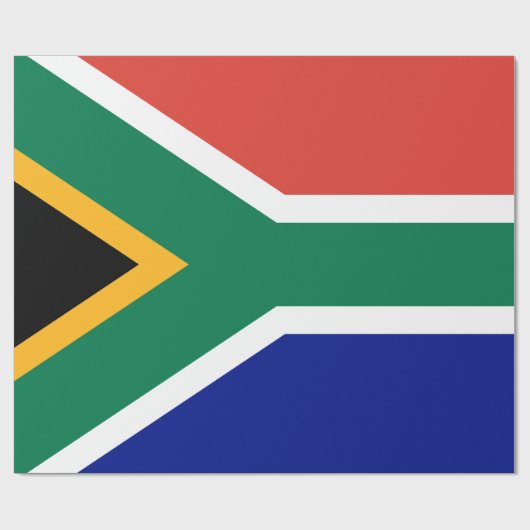 Zuid-Afrikaanse vlag Cadeaupapier (Vlak)