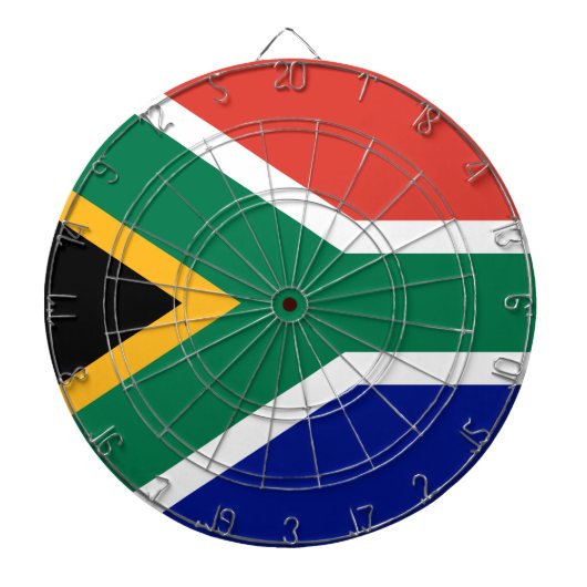 Zuid-Afrikaanse vlag Dartbord (Voorkant)