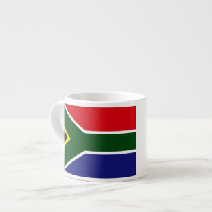Zuid-Afrikaanse vlag Espresso Kop