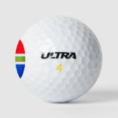 Zuid-Afrikaanse vlag golfballen (Logo)