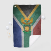 Zuid-Afrikaanse vlag Golfhanddoek (Insitu)