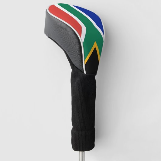 Zuid-Afrikaanse vlag Golfheadcover (Schuin)