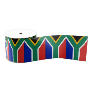 Zuid-Afrikaanse vlag Grosgrain Lint