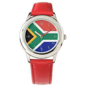 Zuid-Afrikaanse vlag Horloge