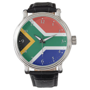 Zuid-Afrikaanse vlag Horloge