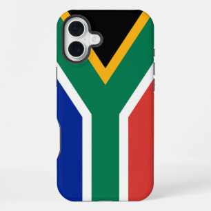 Zuid-Afrikaanse vlag iPhone 16 Plus Hoesje