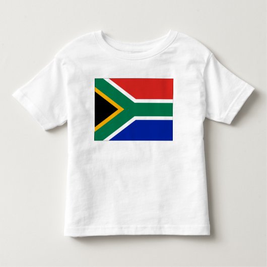 Zuid-Afrikaanse vlag Kinder Shirts (Voorkant)