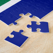zuid - afrikaanse vlag legpuzzel (Zijkant)
