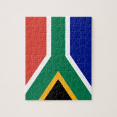 zuid - afrikaanse vlag legpuzzel (Verticaal)