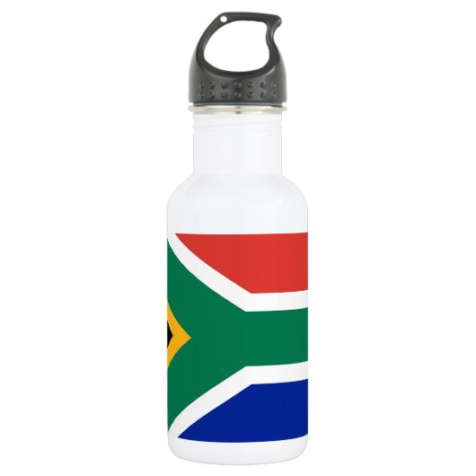 Zuid-Afrikaanse vlag Liberty Bottle Waterfles (Voorkant)