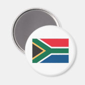 Zuid-Afrikaanse vlag Magneet (Voorkant / Achterkant)