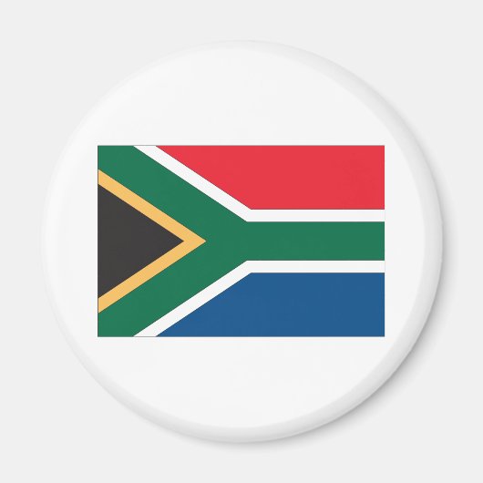 Zuid-Afrikaanse vlag Magneet (Voorkant)