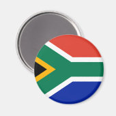 zuid - afrikaanse vlag magneet (Voorkant / Achterkant)
