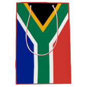 Zuid-Afrikaanse vlag Medium Cadeauzakje (Voorkant)