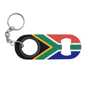 Zuid-Afrikaanse vlag Mini Flessenopener