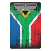Zuid-Afrikaanse vlag Mini Klembord (Voorkant)