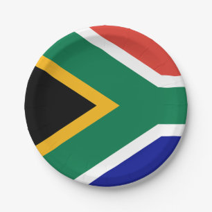 Zuid-Afrikaanse vlag Papieren Bordje
