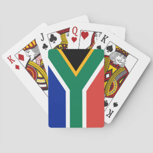 Zuid-Afrikaanse vlag Pokerkaarten