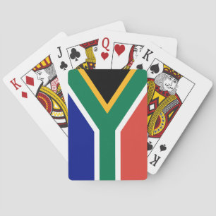 Zuid-Afrikaanse vlag Pokerkaarten