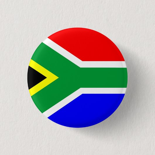 Zuid-Afrikaanse vlag Ronde Button 3,2 Cm (Voorkant)