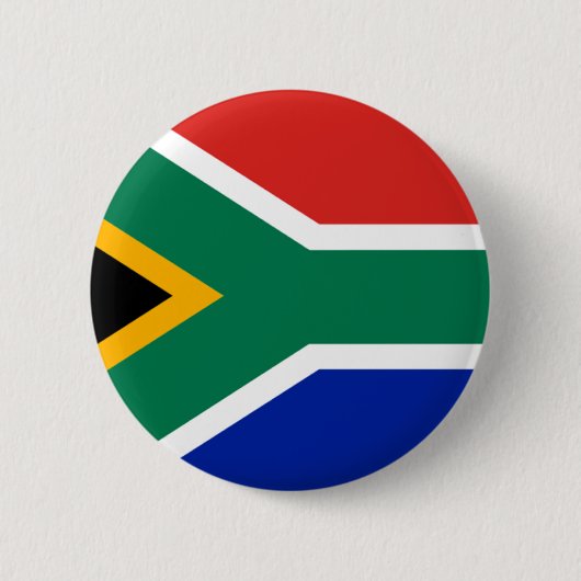 Zuid-Afrikaanse vlag Ronde Button 5,7 Cm (Voorkant)