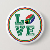 Zuid-Afrikaanse vlag Ronde Button 7,6 Cm (Voorkant)