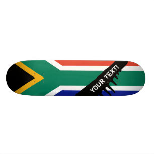 Zuid-Afrikaanse vlag Skateboard