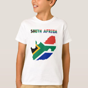 Zuid-Afrikaanse vlag T-shirt