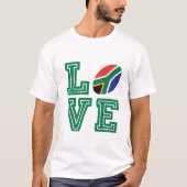 Zuid-Afrikaanse vlag T-shirt (Voorkant)