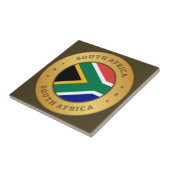 Zuid-Afrikaanse vlag Tegeltje (Zijkant)