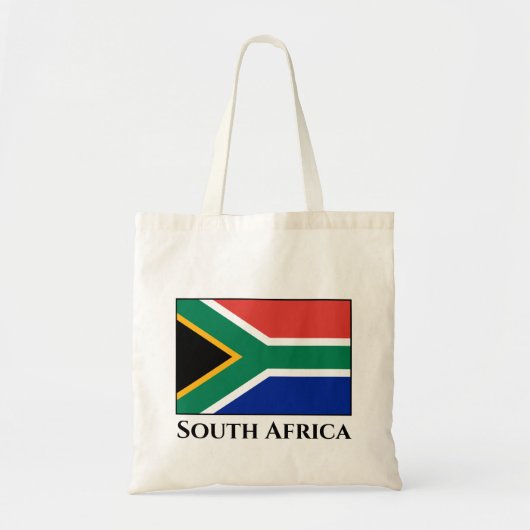 Zuid-Afrikaanse vlag Tote Bag (Voorkant)