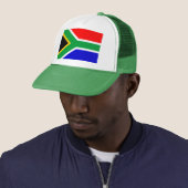 Zuid-Afrikaanse vlag Trucker Pet (In situ)