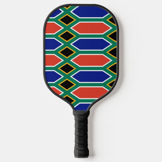 Zuid-Afrikaanse vlag van Zuid-Afrika Pickleball Paddle (Voorkant)